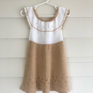 Beautiful crochet style dress - new with tags Mishe & Puff vibes